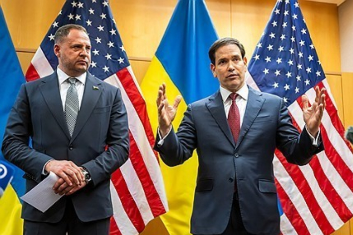 우크라이나 의회의장 "점령 영토 인정·병력 제한, 수용 불가"