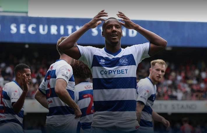 골 세리머니 펼치는 코네. QPR 홈페이지 캡처