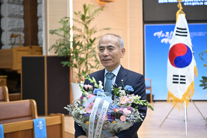 박인한 장로. 호계교회 제공