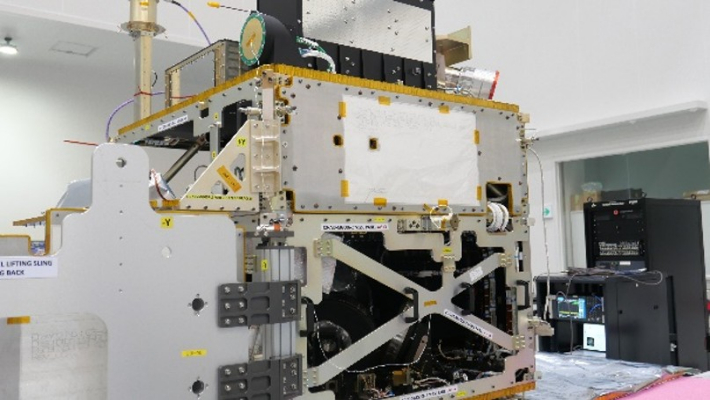 차세대중형위성 3호에 탑재되는 'IAMMAP 위성설치된플라즈마측정기'. 우주항공청 제공