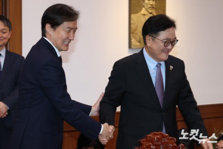 조국혁신당 조국 대표, 우원식 국회의장 예방