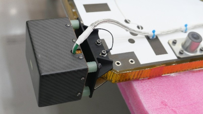 차세대중형위성 3호에 설치되는 'IAMMAP 자기장측정기'. 우주항공청 제공