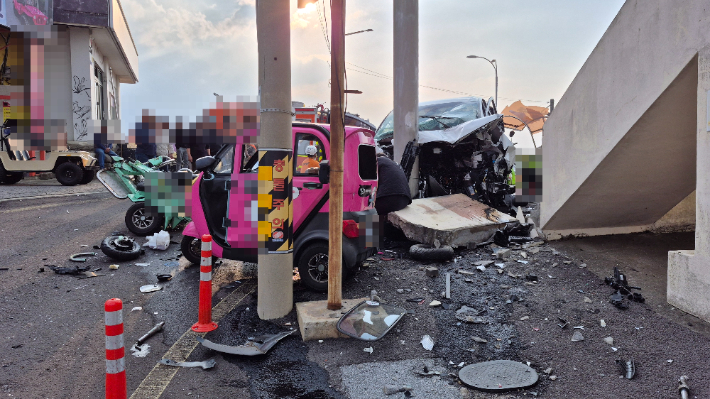 사고 현장 모습. 제주도소방안전본부 제공