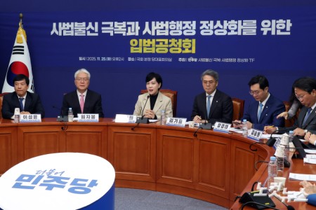 민주당, 사법정상화TF 입법공청회