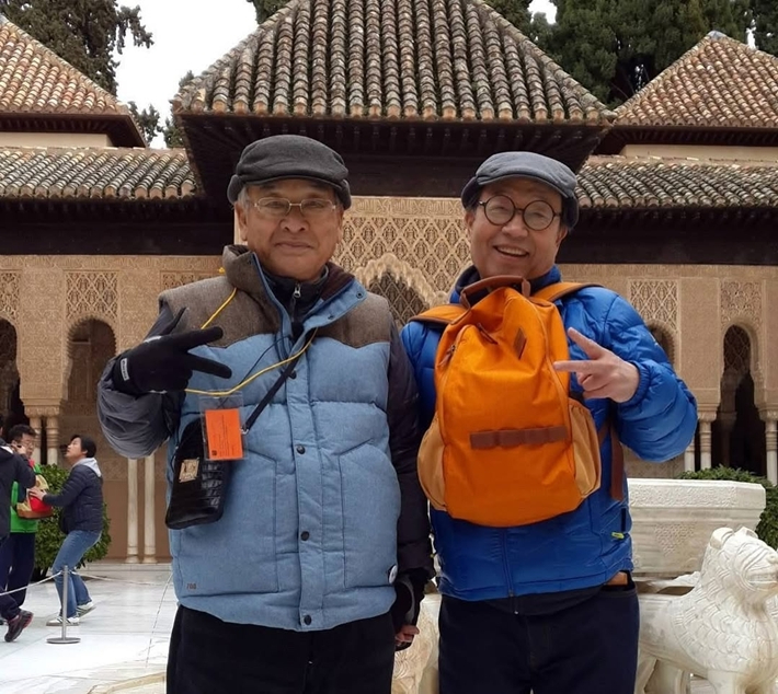 왼쪽부터 이순재, 신구. 채널 십오야 인스타그램