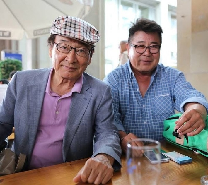 왼쪽부터 이순재, 백일섭. 채널 십오야 인스타그램