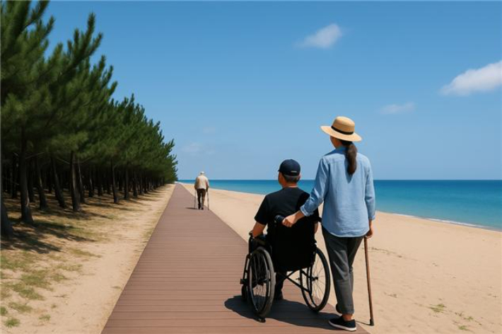 해안 송림 무장애 나눔길. 강릉시 제공