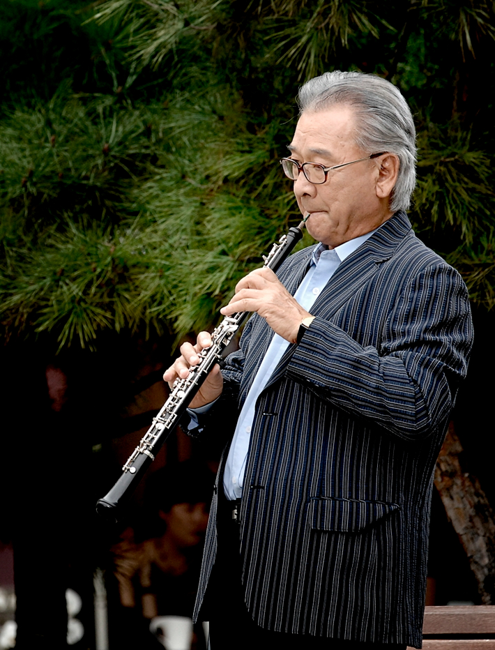 MBC '베토벤 바이러스'에서 오보이스트 김갑용 역을 연기했을 당시 이순재. MBC 제공