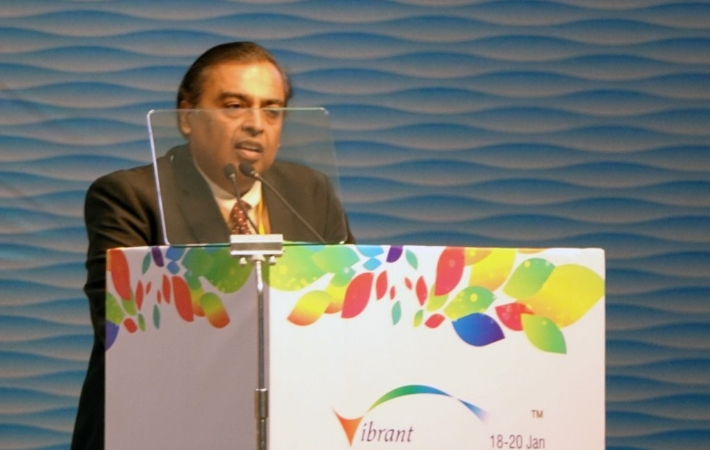 무케시 암바니 인도 릴라이언스 인더스트리 회장. 연합뉴스