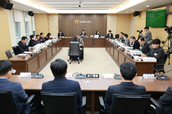 충북도의회 제공