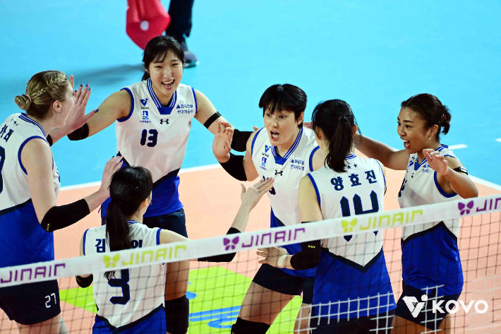 현대건설. 한국배구연맹