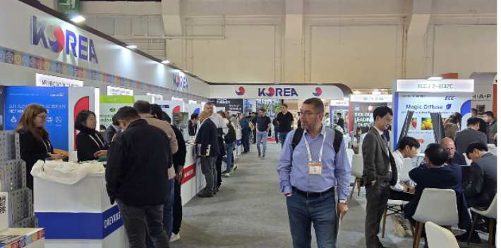 농림축산식품부(이하 농식품부)와 한국농어촌공사는 지난 18일부터 21일까지 개최된 '2025 튀르키예 안탈리아 농업박람회(Growtech Antalya 2025)'에서 농기자재 기업 20개사와 한국관을 운영했다. 농어촌공사 제공