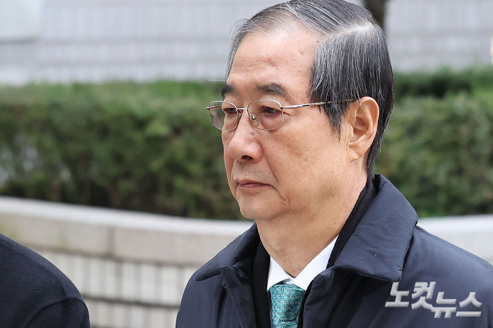 '내란 방조' 한덕수 1심 결심공판 출석…특검 첫 구형[노컷네컷]