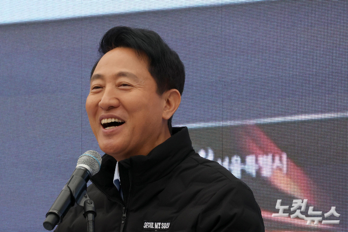 오세훈 서울시장. 박종민 기자