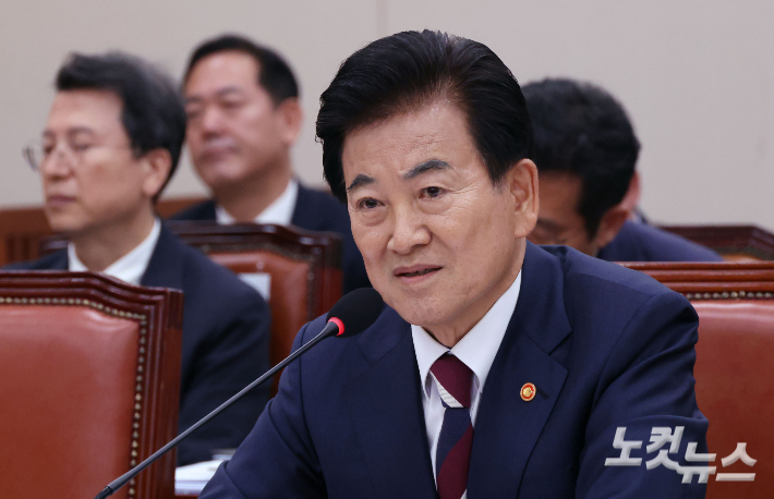 정동영 통일부 장관. 황진환 기자