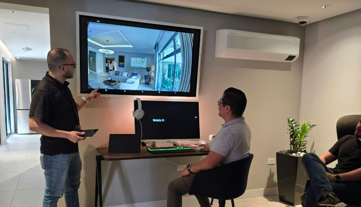 중남미 최초의 체험형 AI 홈 쇼룸 '까사 삼성(Casa Samsung)'. 삼성전자 제공