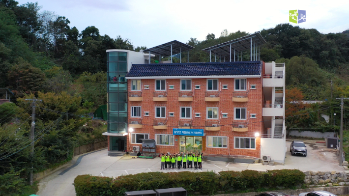 함양군 계절근로자 지원센터 전경. 노컷TV 캡처