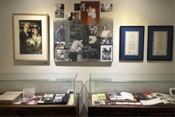 문익환 통일의 집에선 진행되고 있는 전시.