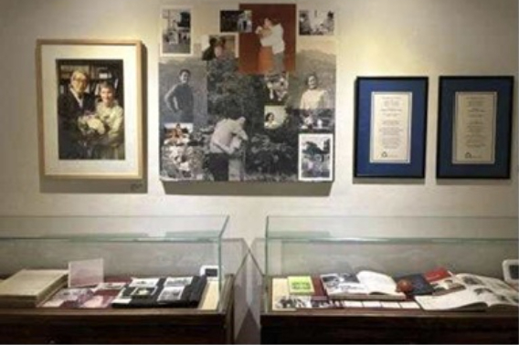 문익환 통일의 집에선 진행되고 있는 전시.