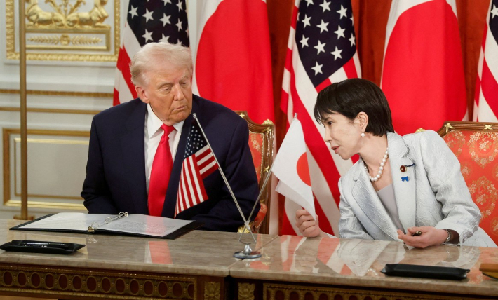 트럼프, 다카이치에 "대만 발언 수위 낮춰라" 비공개 조언