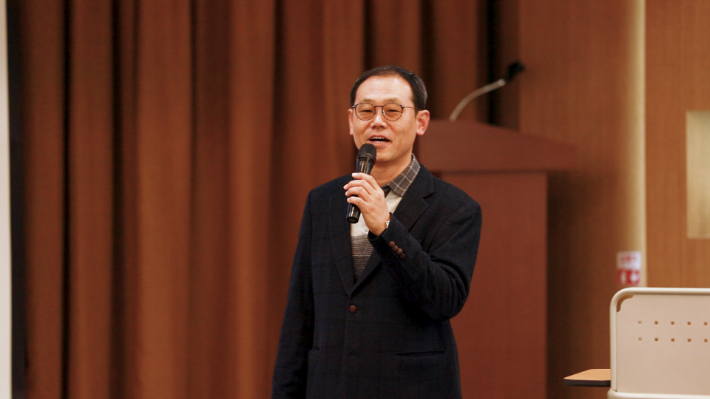 지난 26일 이천축산농협에서 열린 '찾아가는 FTA 교육' 현장. 노컷TV 캡처