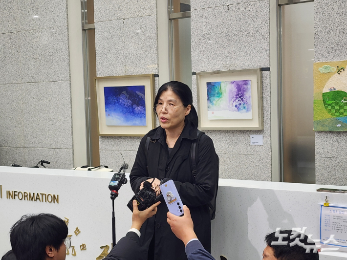 항소심 재판을 마치고 나온 박종규 변호사. 김대한 기자