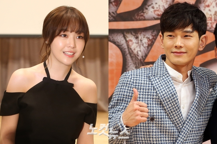 왼쪽부터 방민아, 온주완. 황진환 기자