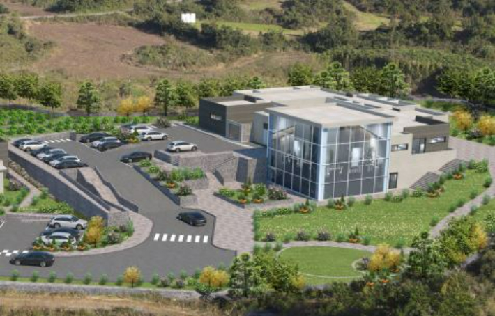 제주시 애월읍 어음2리에 조성된 제2동물보호센터 조감도. 제주도 