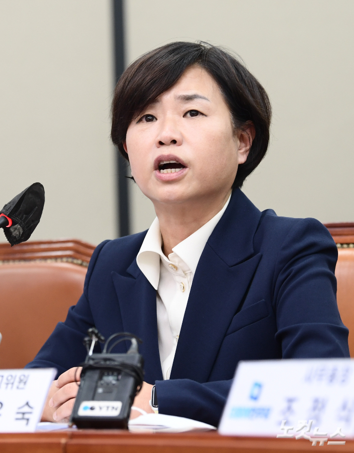 더불어민주당 서은숙 부산진구갑 지역위원장. 윤창원 기자