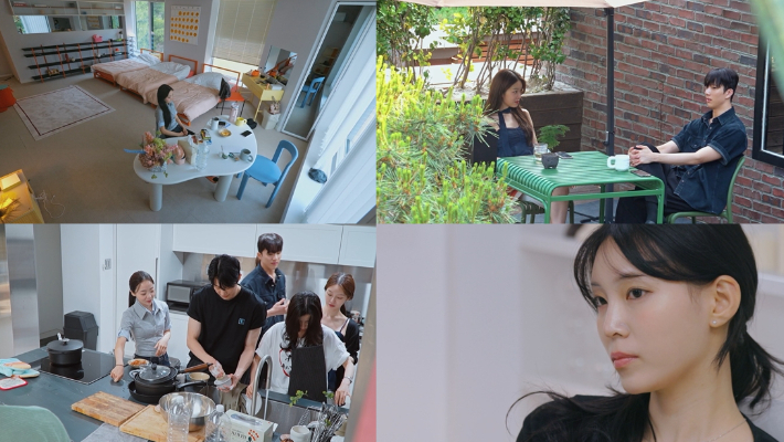 김인하 PD는 편집 방향과 관련해 "순간순간 드러나는 솔직한 감정을 담으려고 한다"며 "눈만 마주쳐도 갑자기 무너지는 게 환승연애의 묘미여서 이 순간을 담으려고 노력하고 있다"고 밝혔다. 티빙 제공