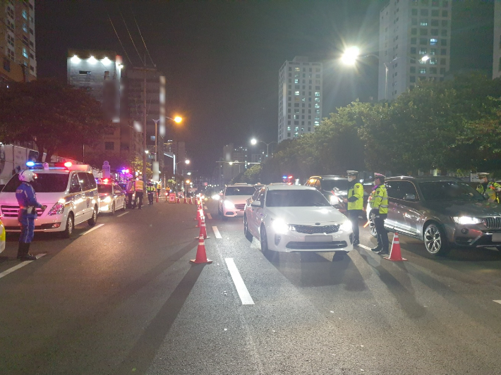 부산경찰청이 다음 달부터 2개월간 음주운전 특별단속을 실시한다. 부산경찰청 제공