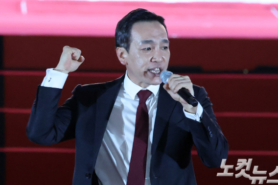 국민의힘 김민수 최고위원. 윤창원 기자