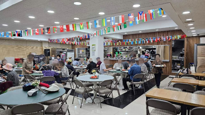 마포구의 독거노인 건강 도우미. 서울시 제공