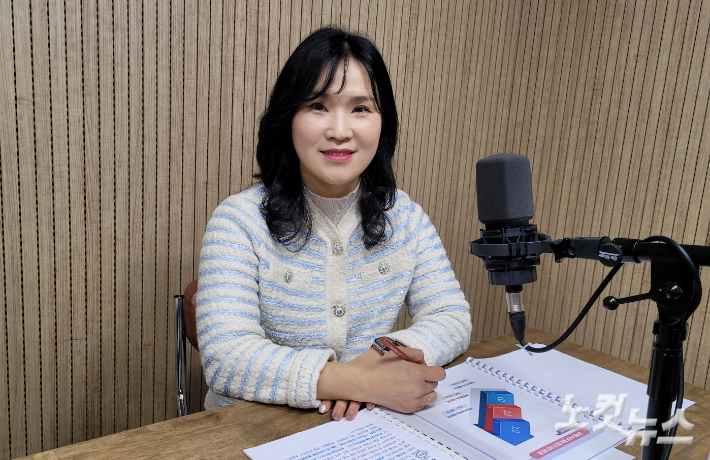 송미정 장학사. 충북CBS