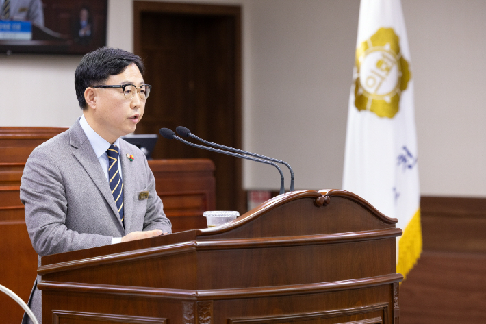 김태훈 의원. 순천시의회 제공 