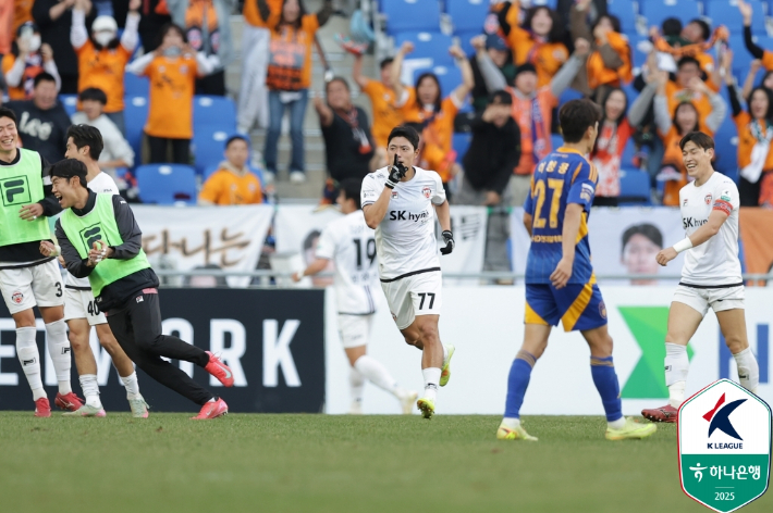 제주 김승섭 결승골. 한국프로축구연맹