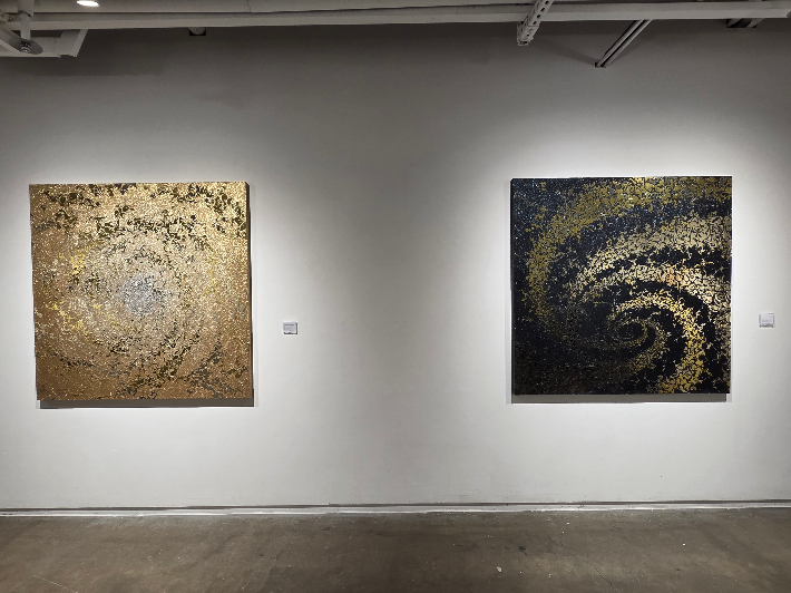 장인희 작가의 개인전 'Serenity in Splendor'가 서울 중구 소공로 금산갤러리(대표:황달성)에서 12일까지 열린다.  곽인숙 기자