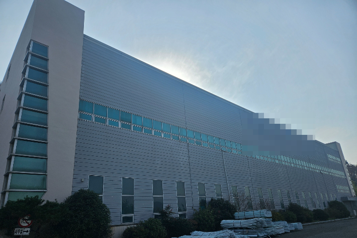 A업체 창고. 독자 제공