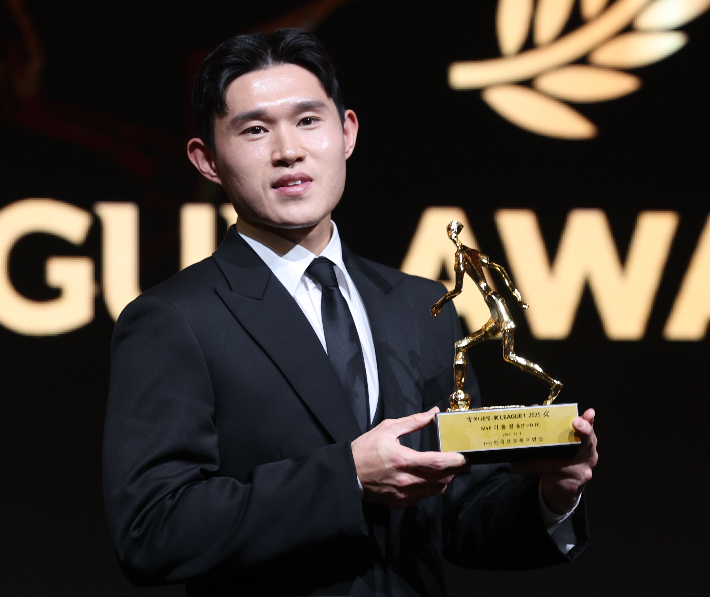 K리그1 MVP는 울산 이동경. 연합뉴스