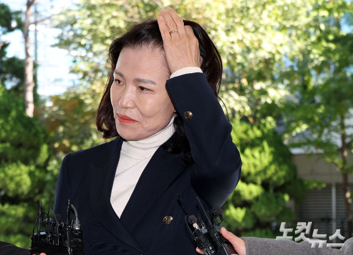 이진숙 전 방송통신위원장. 황진환 기자