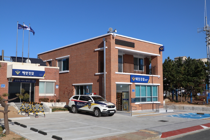 군산해경 비응파출소 신축 건물. 군산해경 제공