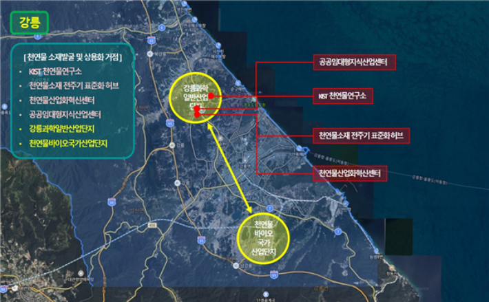 강릉시, 그린바이오산업 육성지구 지정…천연물 융·복합산업 중심 도약