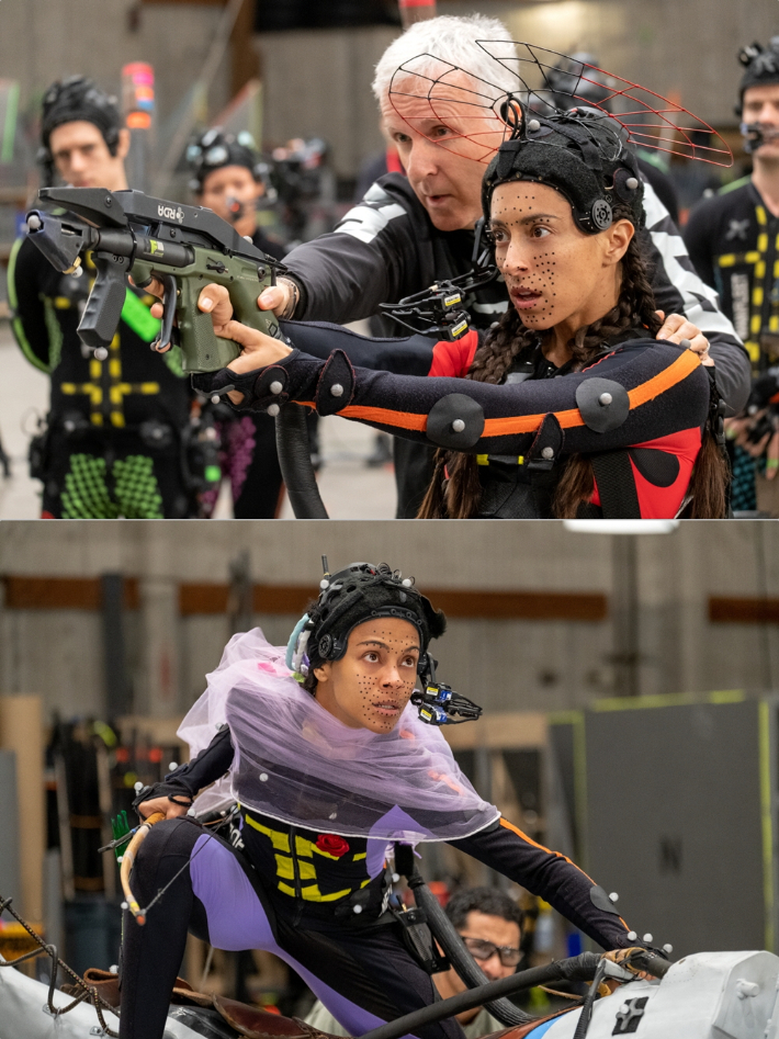 외화 '아바타: 불과 재' 현장 스틸컷. 월트디즈니 컴퍼니 코리아 제공