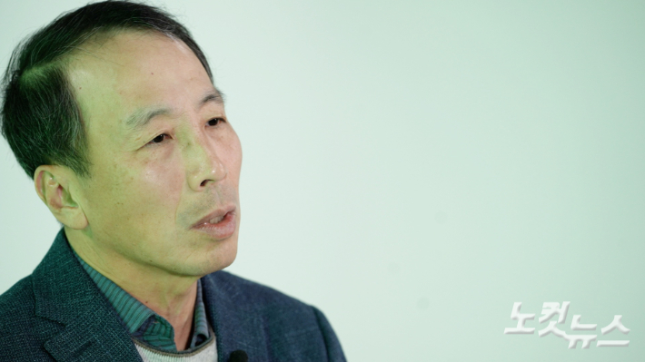 류혁 전 법무부 감찰관이 지난달 26일 서울 양천구 목동 CBS 사옥에서 인터뷰를 갖고 있다. 남성경 크리에이터