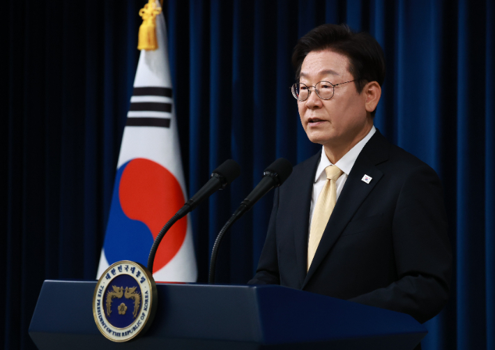 이재명 대통령. 연합뉴스