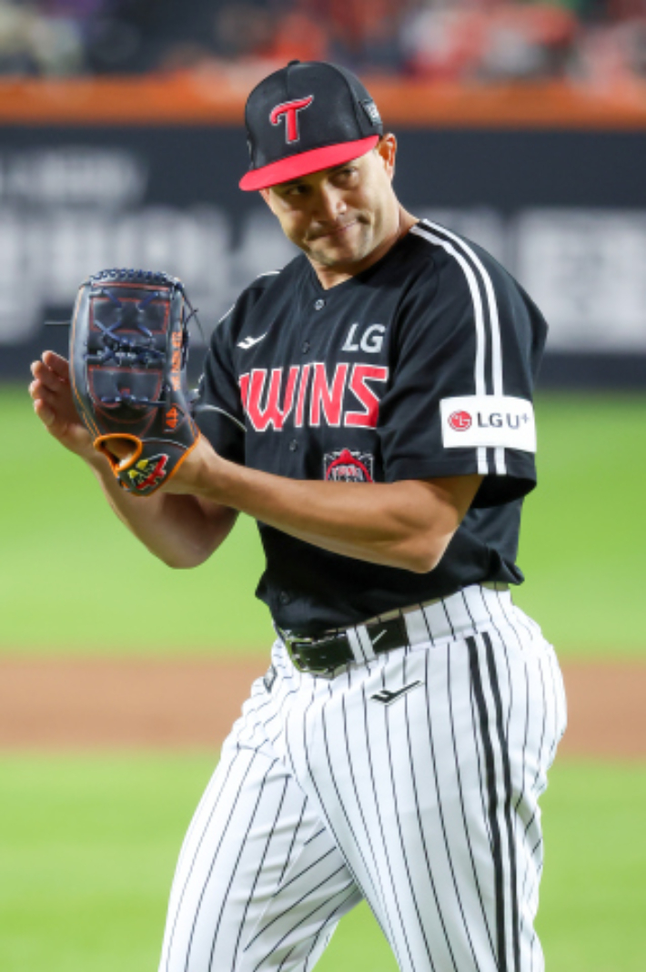 LG 에이스 요니 치리노스. LG 트윈스 