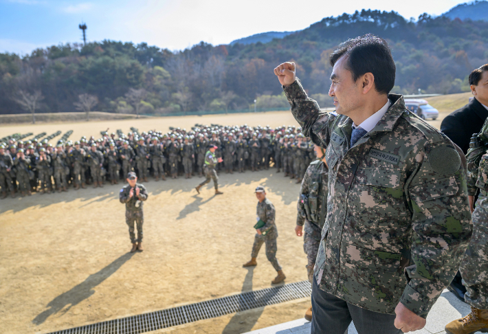 안규백 국방부 장관. 국방부 제공