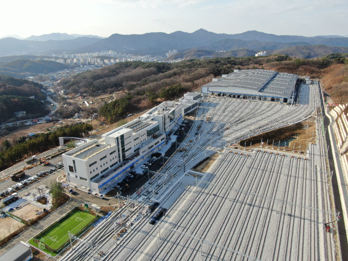 진접차량기지. 서울시 제공