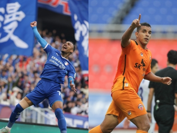 수원 세라핌, 제주 유리 조나탄. 한국프로축구연맹