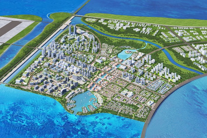 전북 새만금 수변도시 조감도. 새만금개발공사 제공